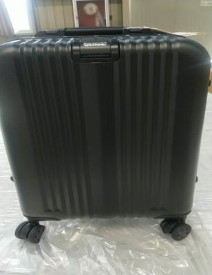 China 20 inch black aluminum travel suitcase with high quality factory price for sale