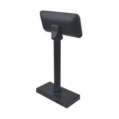 China Hot Sale POS Systems RS232 DB9 or USB Interface POS Client Display VFD Monitor with Poles Holder for sale