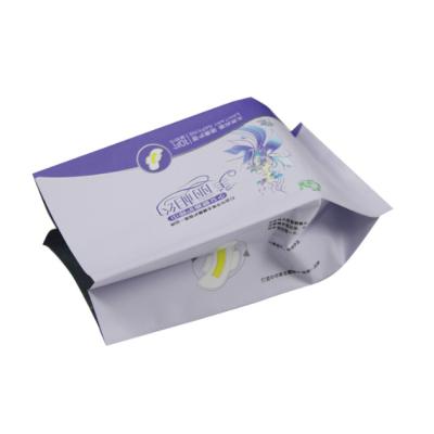 China Custom Barrier Logo Wholesale Heat Seal Sanitary Towel Packaging Bag Special Purpose Bag for sale