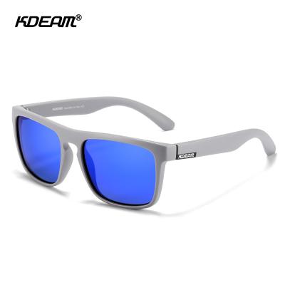 China 2021 Fashion Sunglasses KDEAM Best Selling CE UV400 In USA 2022 Outdoor Style Sports Sunglasses Custom Brand Polarized Sunglasses for sale