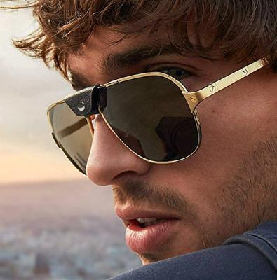 China Fashion Sunglasses 2021 Retro Style Italian Brands For Men Square Sunglasses Polarized Sunglasses for sale