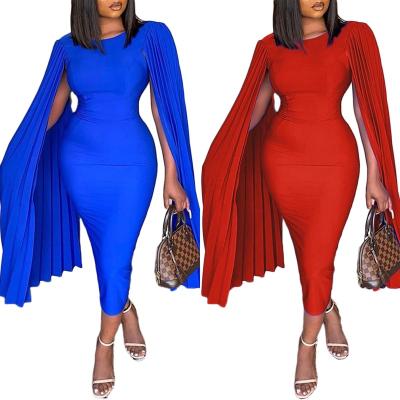 China JY-098 Anti-Static Women Slim Fit Sheath Solid Colors Party Dress Bodycon Formal Cocktail Dress for sale