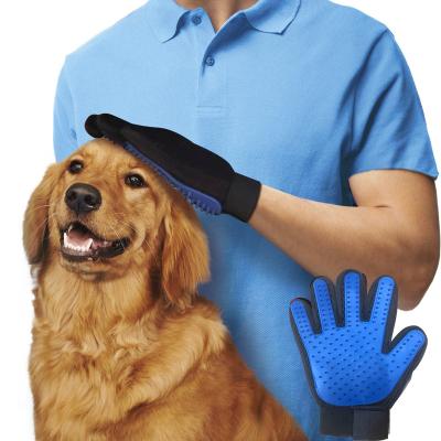 China Viable Remove Hair 180 Nail Dog Cat Wash Shampoo Shower Bath Floating Cleaning Gloves With Silicone Massage Rubber Brush for sale