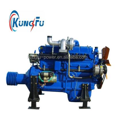 China Water Cooled 20kw To 300kw High Quality Stationary Diesel Engines With Clutch for sale