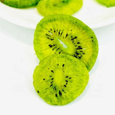 China High Nutrition Sugar Free Kiwi Dried Fruit Crispy Kiwi Sliced ​​Freeze Dried Kiwifruit Dried Fruit Snack for sale