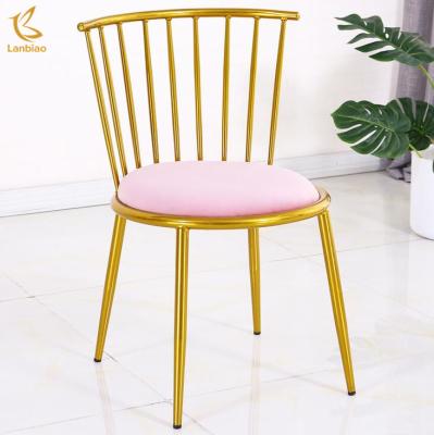 China Modern manicure table and ironing net pink woman client nail bar salon chairs for sale