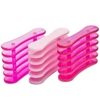 China 2020 Hot Selling Simple Nail Art Shelf Rack 5 Grid Pen Brush Makeup Holder Desk for sale