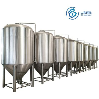 China Hotels 1000L beer fermentation tank beer brewing machine fermentador beer brewing for sale