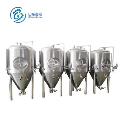 China Hotels 7bbl Beer Fermenter Conical Fermentation Tank for sale