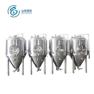 China Hotels 600L Micro Brewery Equipment Small Beer Fermentation Tank Craft Beer Unitank for sale