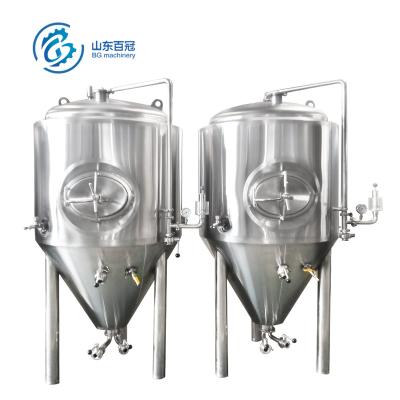 China Hotels 800L Micro Brewery Equipment Small Beer Fermentation Tank Craft Beer Unitank for sale