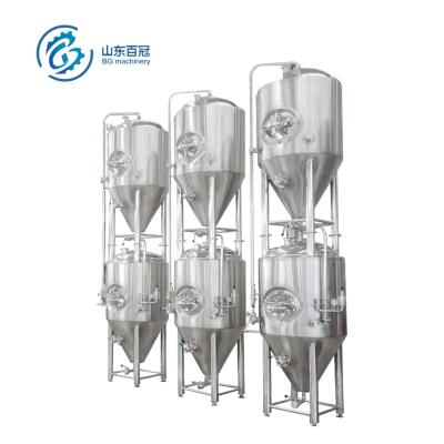 China Turnkey Hotels 300L 500L 1000L Beer Fermentation Tank Brewery Unitank Brewery Equipment for sale