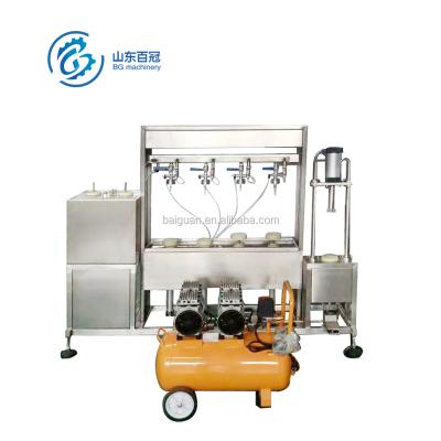 China Semi Automatic Small Food Beer Bottle Machine Beer Bottle Rinsing Machine Beer Bottle Filling Capping Filler for sale