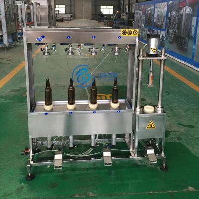 China Food Beer Bottler Filler Semi Automatic Small Beer Filling Machine Beer Filler for sale