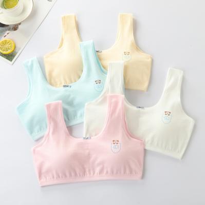 China Best Selling QUICK DRY Underwear Double Layer Soft Cotton Girl Teen Bra 16 Years Old School Girl 12 - Bra Girl Training Bras For Young Girls for sale