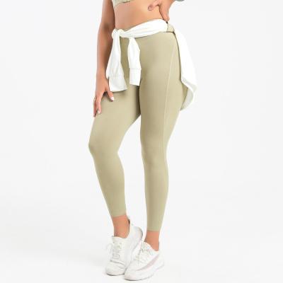 China New Plus Size Breathable Yoga High Waist Tight Running Stretch Pants for sale