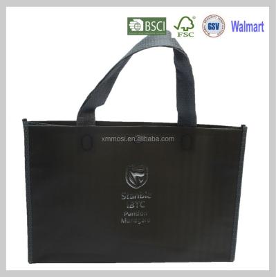 China Supermarket Handled Lamination PP Non Woven Shopping Bag for sale