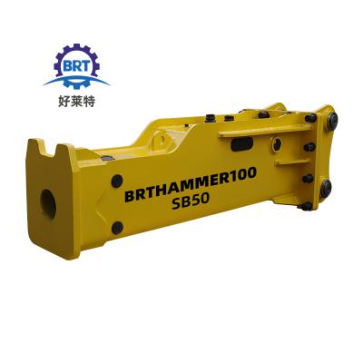 China CE Hydraulic Hammer Breaker SB50 Excavator with 100mm Chisel Hammer Rock Drill Hydraulic Breaker Excavator for sale