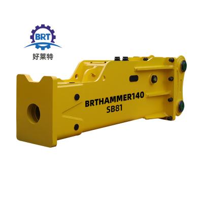 China Construction Machinery PartsBRT1400 Excavator Silenced Breakers Chisel Hydraulic Rocks Pound for sale