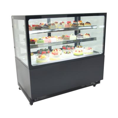 China Single-temperature Logo Bakery Refrigerator Cake Chiller Cooler Display Showcase Can Be Customized for sale