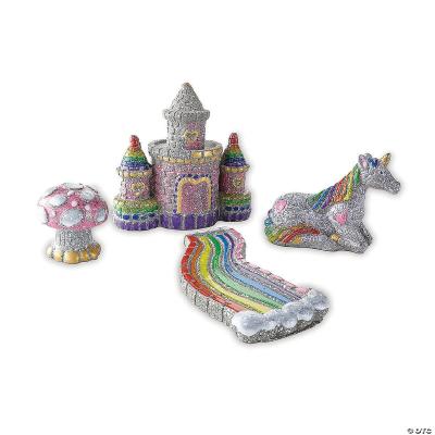 China Children's Painting Toys Paint Your Own Unicorn Garden Stone Decorate The Backyard Play House Ornament Stone for sale