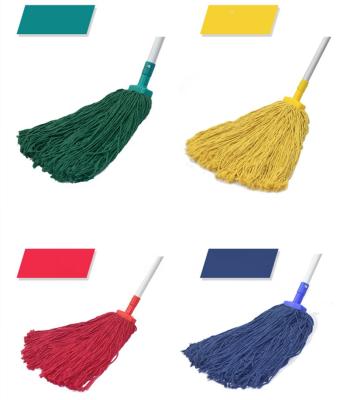 China Viable industrial heavy duty plastic broom 350 grams for sale