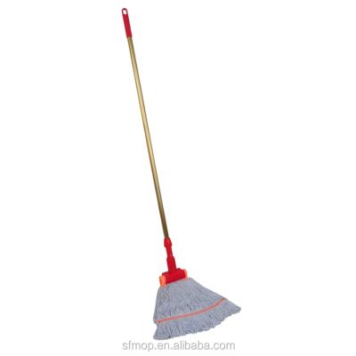 China Durable hard grade aluminum handle with the fabulous Kentucky broom for sale