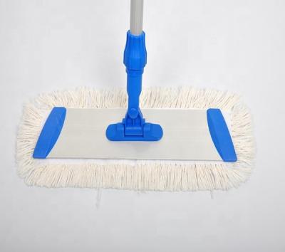 China Factory Supply New Metal Frame Sustainable Broom Household Dust Dry Cloth Broom for sale