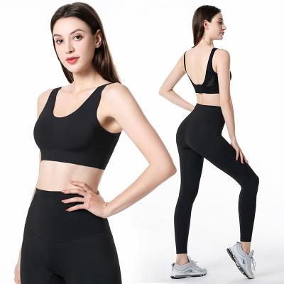 China Breathable Women Workout Sets 2 Piece Suits High Waisted Yoga Leggings With Active Stretch Sports Bra Gym Tracksuits Set for sale