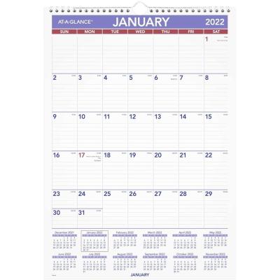 China Large Size Table Calendar 2019 Chinese Custom Printing Spiral Binding Monthly Wall Calendar OEM&ODM for sale