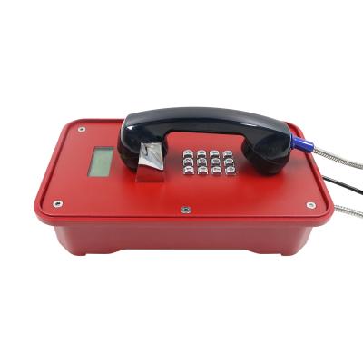 China Waterproof Analog Telephones With LCD Display , PSTN Handsfree IP66 Telephones JR105-FK for sale