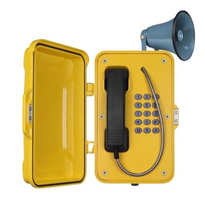 China Outdoor Telephone Emergency Broadcasting Industrial Telephones With 25w Speaker For Power Station High Quality for sale