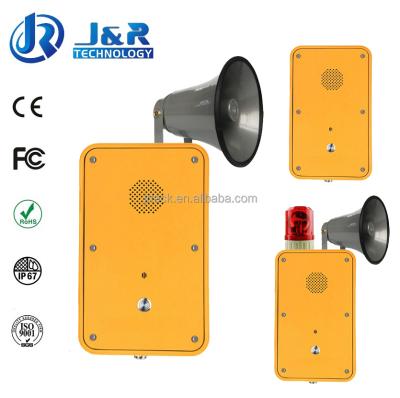 China Yes Weatherproof Broadcasting Intercom For Tunnels , Vandal Proof Mining Emergency Telephone for sale