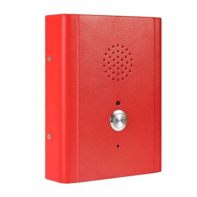 China JR313-SC Cold Rolled Steel Vandalproof VoIP Telephone For ATM , Parking Lots SIP Help Point With PoE for sale