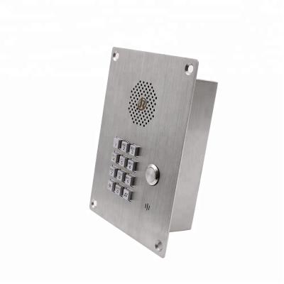 China Stainless Steel Flush Mount Emergency Phones, Door Phone, Elevator Intercom Phone for sale