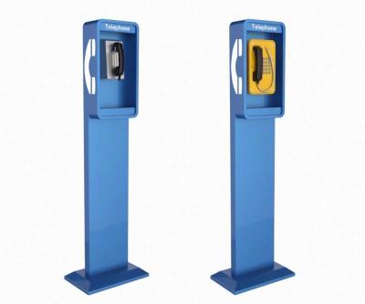 China Schools Emergency Call Box System Pillar, IP Emergency Calling Stations Pillar, Blue Light Telephones Pillar for sale