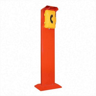 China Retaining Auxiliary Circuits Galvanized Steel Public Acoustic Telephone Booth for sale