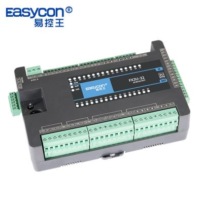 China FX3U-32MT/MR/MRT-10AD-2DA Easycon PLC Control board Programmable Logic Controller FX3U PLC Controller FX3U-32 for sale