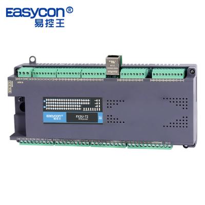 China Easycon FX3U-72MT/MR/MRT-10AD-1DA WIth 40DI 32DO 10AI 1AO With Ethernet PLC Programmable Logic Controller plc controller FX3U-72 for sale