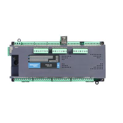 China Easycon FX3U-48MT/MR/MRT-9AD-1DA WIth 24DI 24DO 9AI 1AO K type Ethernet PLC Programmable Logic Controller plc controller FX3U-48 for sale