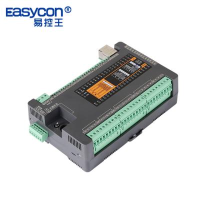 China Easycon FX3U-44MR/MT/MRT-9AI/1AO PLC With Ethernet PLC Programmable Logic Controller K-type Thermocouple Inputs FX3U-44MR/MT/MRT-9AD-1DA for sale