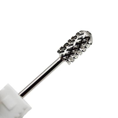 China 2021 Light Weight Electric Manicure File Folder Tungsten Carbide Nail Drill Bits Tungsten Carbide Soft Bit Large Bit for sale