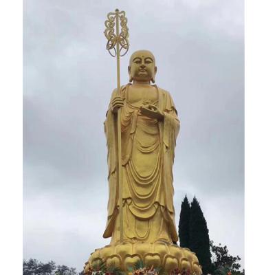 China ORIENTAL Decoration Hot-selling High Quality Life Hand-carved Marble Buddha Statue for sale