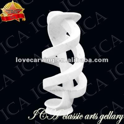 China Europe Art Statue Stone White Marble Sculpture Abstract for sale