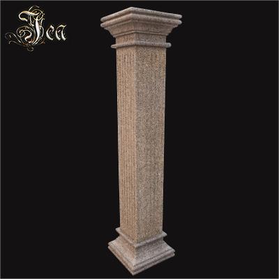 China Professional Custom Solid Stone Roman Pillar Marble Columns For Sale for sale