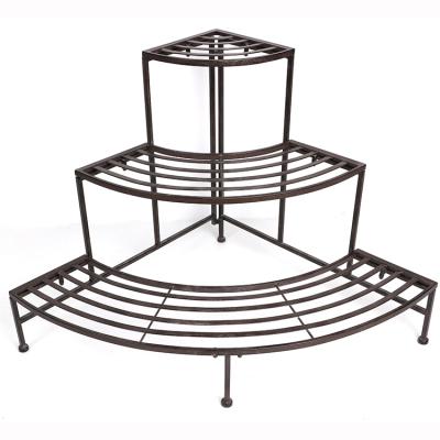 China Modern Latest Design Metal 3 Tier Plant Stand Flower Pots Stand for sale