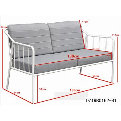 China New Design Leisure Modern Outdoor Living Room Balcony Large Outdoor Sofa for sale