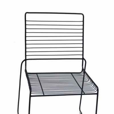 China EUROPEAN High Quality Well Selling Furniture Manufacturer Metal Stacking Outdoor Chairs Modern Dining Chairs for sale