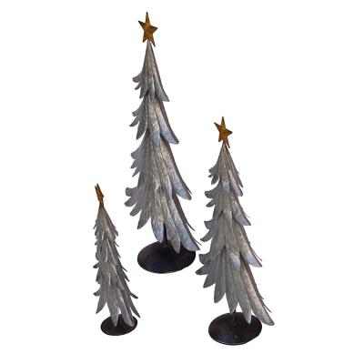 China Wholesale Iron Wrought Iron Decoration Christmas Tree Ornaments for sale