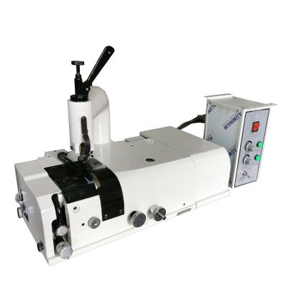 China Cut Edges Leather Ball Automatic Leather Edge Peeling Machine Direct Drive Peeling Machine Gangbao Built-in Thinning Edge XQ-801 for sale